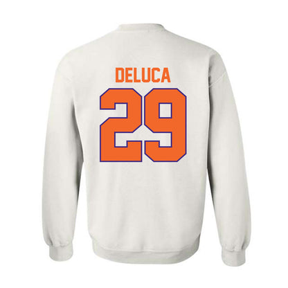 Clemson - NCAA Women's Lacrosse : Tessa DeLuca - Classic Shersey Crewneck Sweatshirt-1