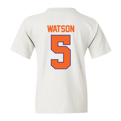 Clemson - NCAA Men's Soccer : Terry Watson - Classic Shersey Youth T-Shirt