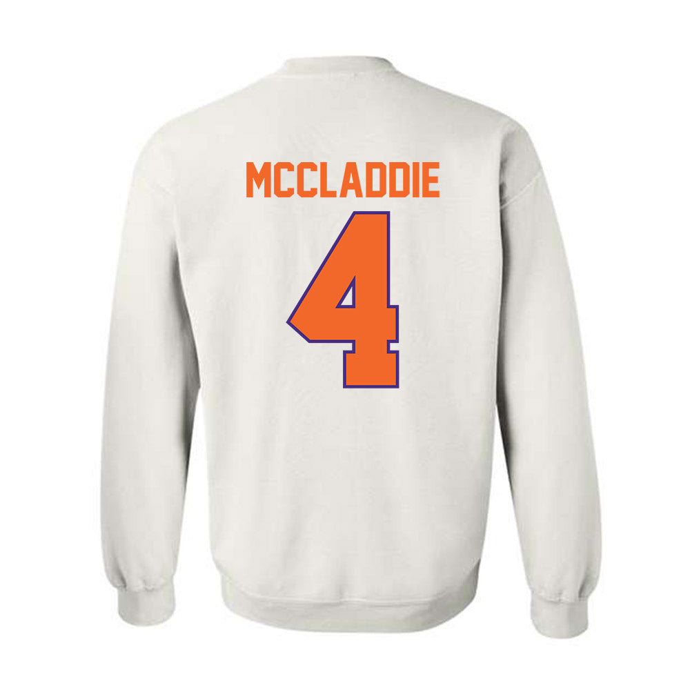 Clemson - NCAA Baseball : Tryston McCladdie - Classic Shersey Crewneck Sweatshirt-1