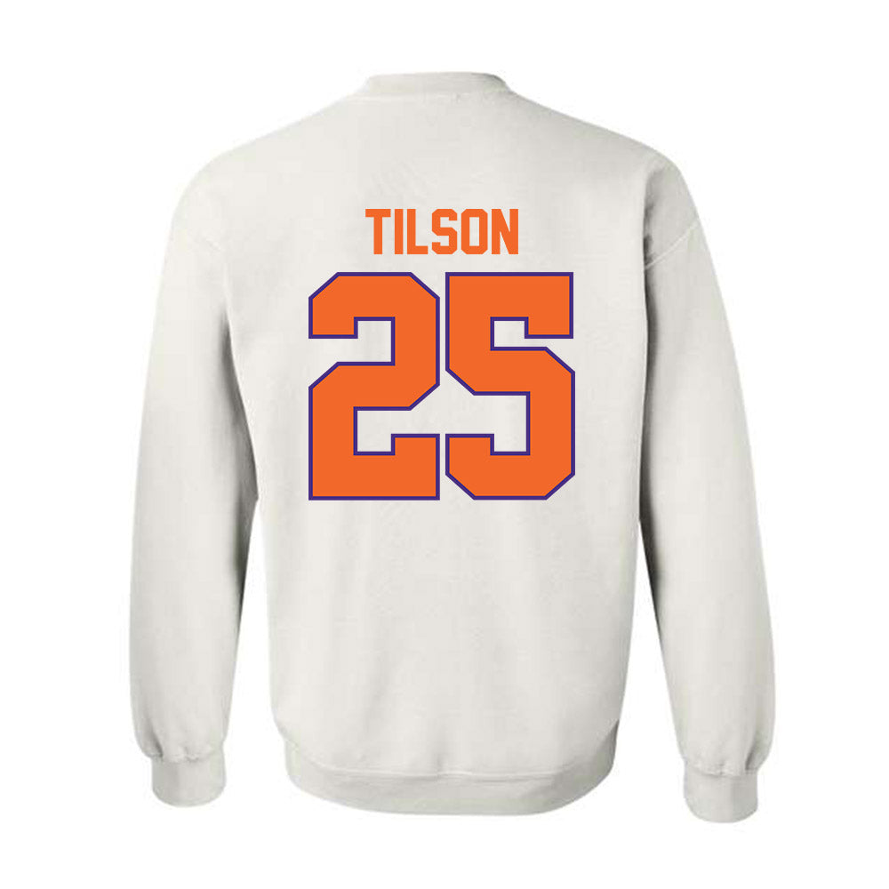 Clemson - NCAA Women's Lacrosse : Emma Tilson - Classic Shersey Crewneck Sweatshirt