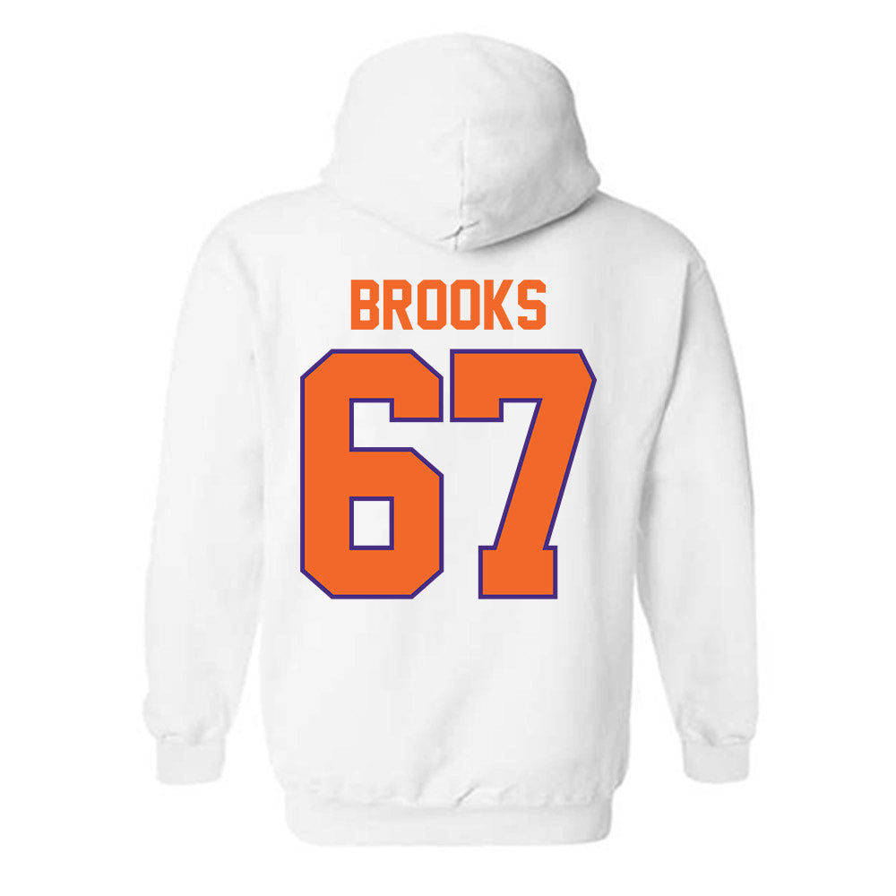 Clemson - NCAA Football : Nathan Brooks - Classic Shersey Hooded Sweatshirt-1