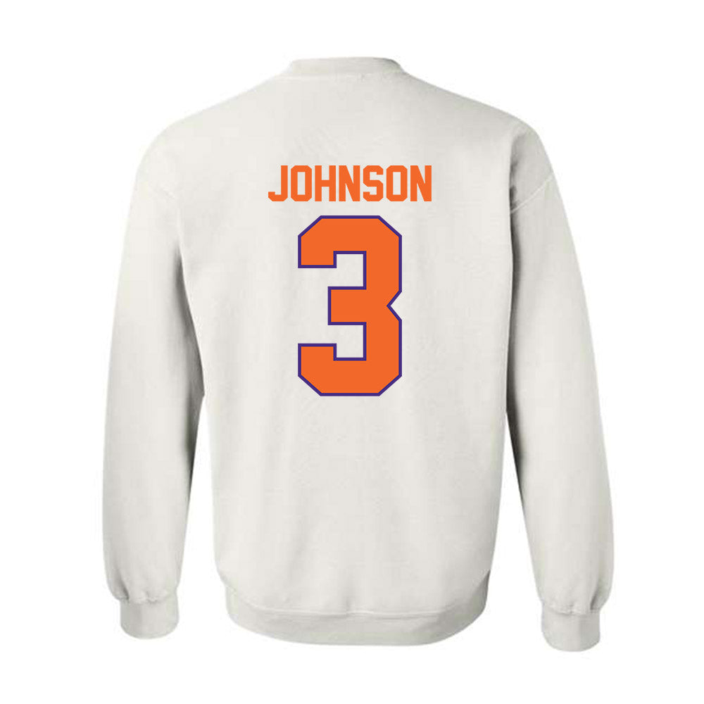 Clemson - NCAA Softball : Kylee Johnson - Classic Shersey Crewneck Sweatshirt-1