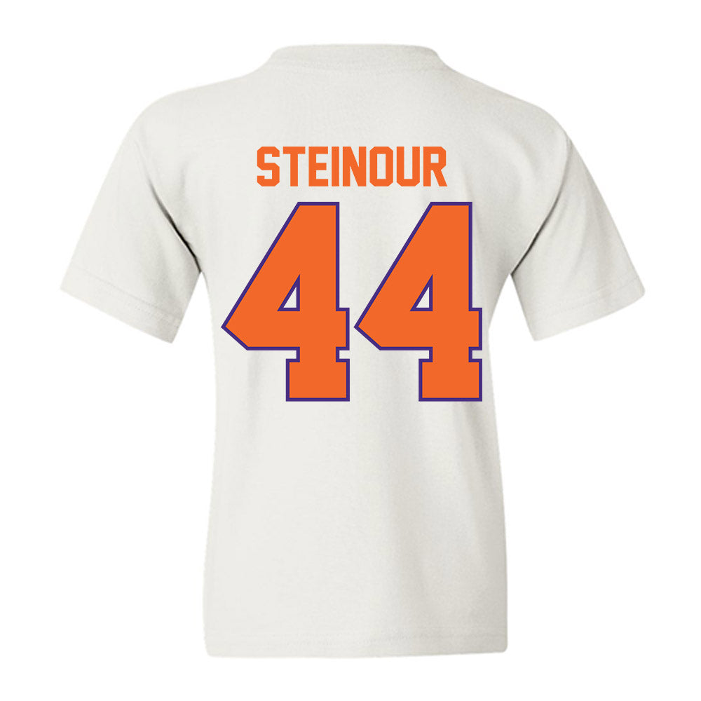 Clemson - NCAA Men's Basketball : Trent Steinour - Classic Shersey Youth T-Shirt-1