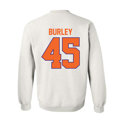 Clemson - NCAA Football : Vic Burley - Classic Shersey Crewneck Sweatshirt-1