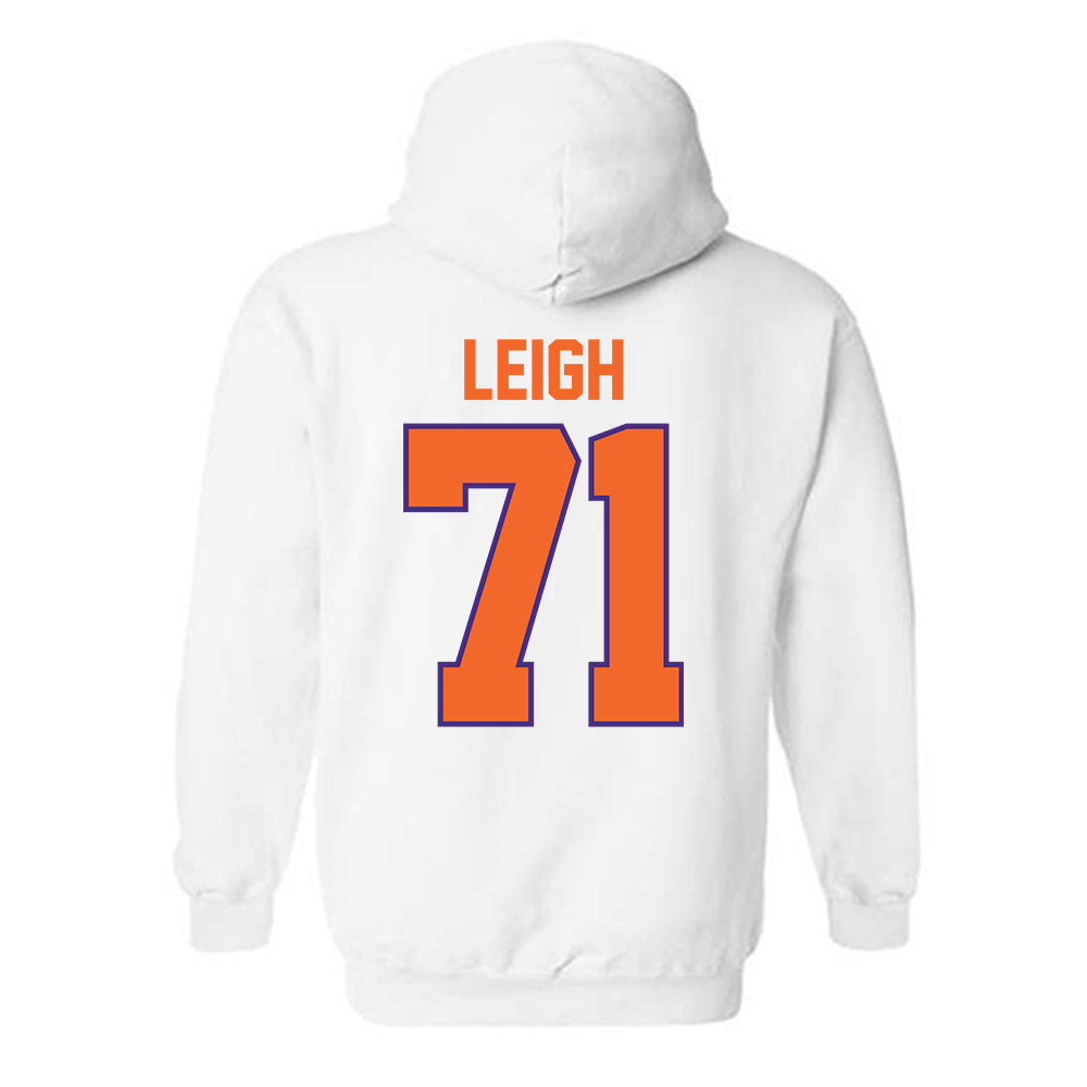 Clemson - NCAA Football : Tristan Leigh - Classic Shersey Hooded Sweatshirt-1