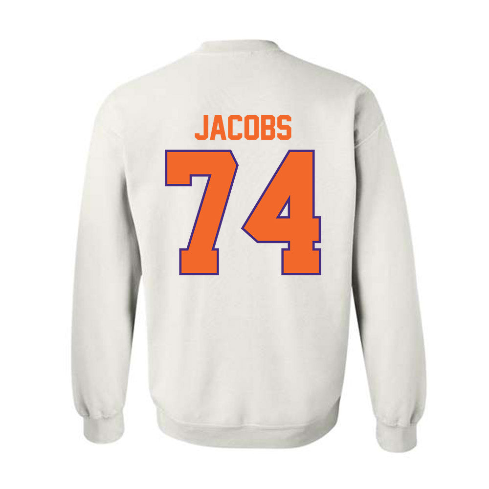 Clemson - NCAA Football : Brayden Jacobs - Classic Shersey Crewneck Sweatshirt-1