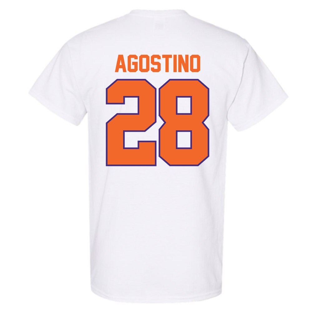 Clemson - NCAA Women's Lacrosse : Summer Agostino - Classic Shersey T-Shirt-1