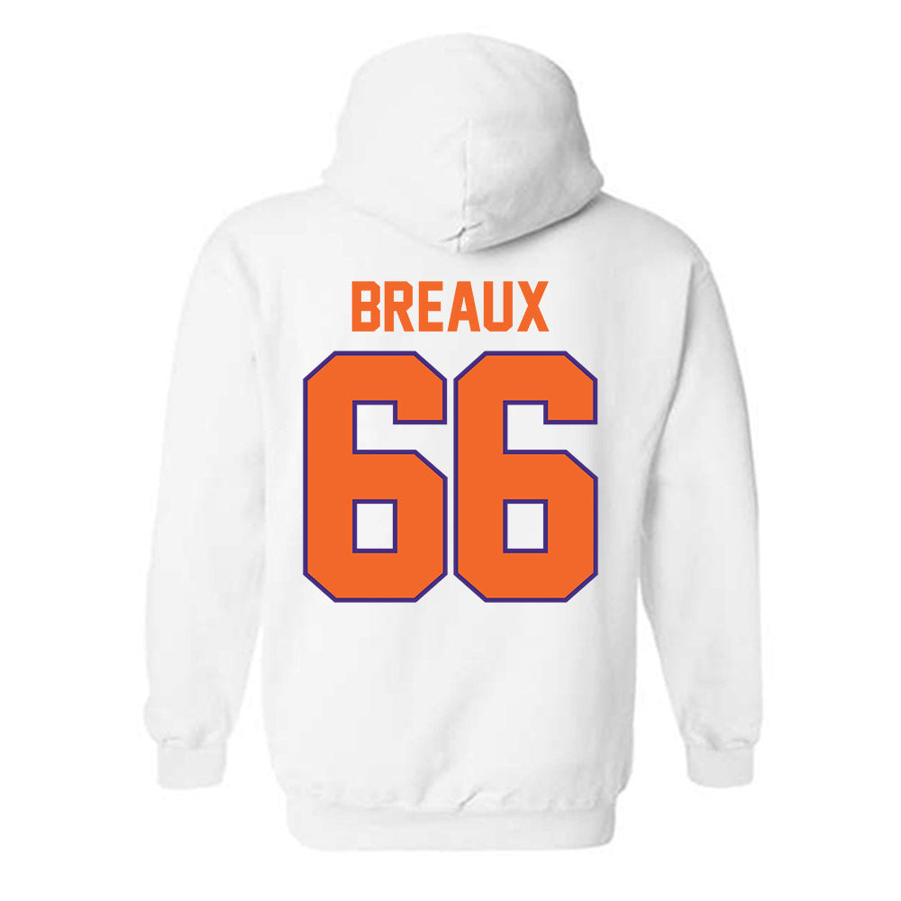 Clemson - NCAA Softball : Sarah Breaux - Classic Shersey Hooded Sweatshirt-1