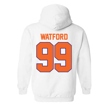 Clemson - NCAA Football : Ari Watford - Classic Shersey Hooded Sweatshirt-1