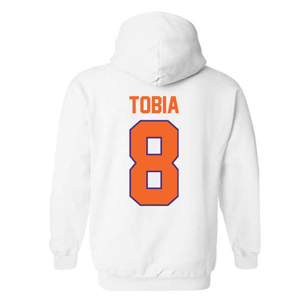 Clemson - NCAA Women's Soccer : Jenna Tobia - Classic Shersey Hooded Sweatshirt-1