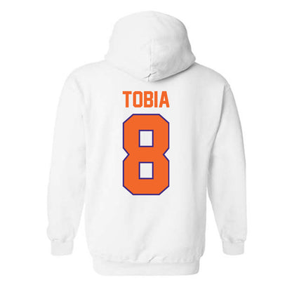 Clemson - NCAA Women's Soccer : Jenna Tobia - Classic Shersey Hooded Sweatshirt-1