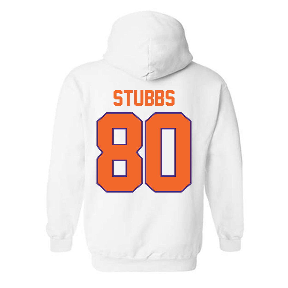 Clemson - NCAA Football : Luke Stubbs - Classic Shersey Hooded Sweatshirt-1