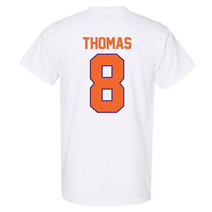 Clemson - NCAA Men's Basketball : Dallas Thomas - Classic Shersey T-Shirt-1