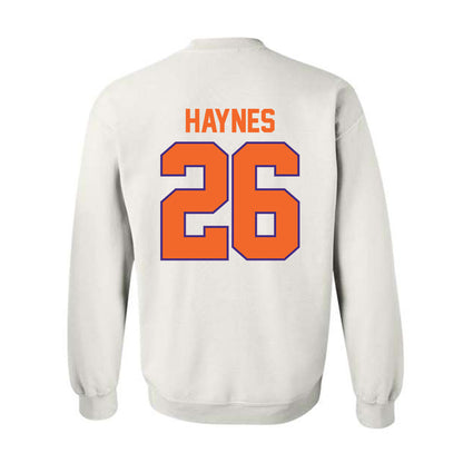 Clemson - NCAA Football : Jay Haynes - Classic Shersey Crewneck Sweatshirt-1