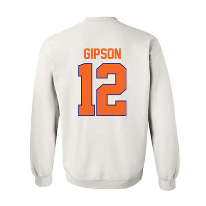 Clemson - NCAA Football : Corian Gipson - Classic Shersey Crewneck Sweatshirt-1