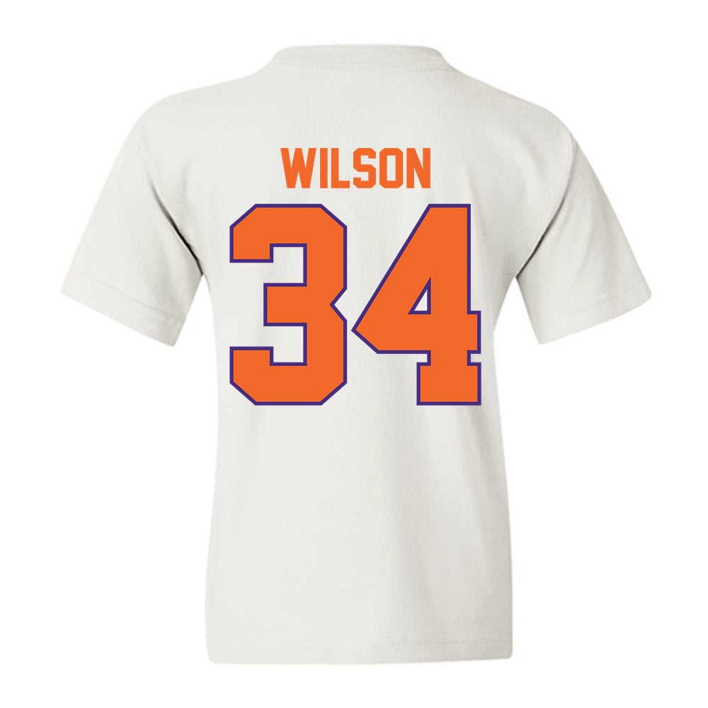 Clemson - NCAA Football : Max Wilson - Classic Shersey Youth T-Shirt-1
