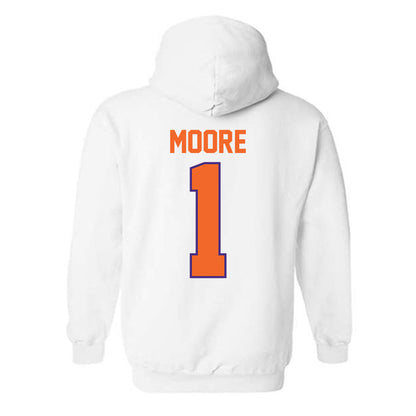 Clemson - NCAA Football : T.J. Moore - Classic Shersey Hooded Sweatshirt-1