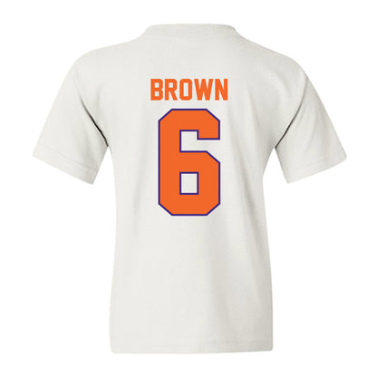 Clemson - NCAA Football : Tyler Brown - Classic Shersey Youth T-Shirt-1
