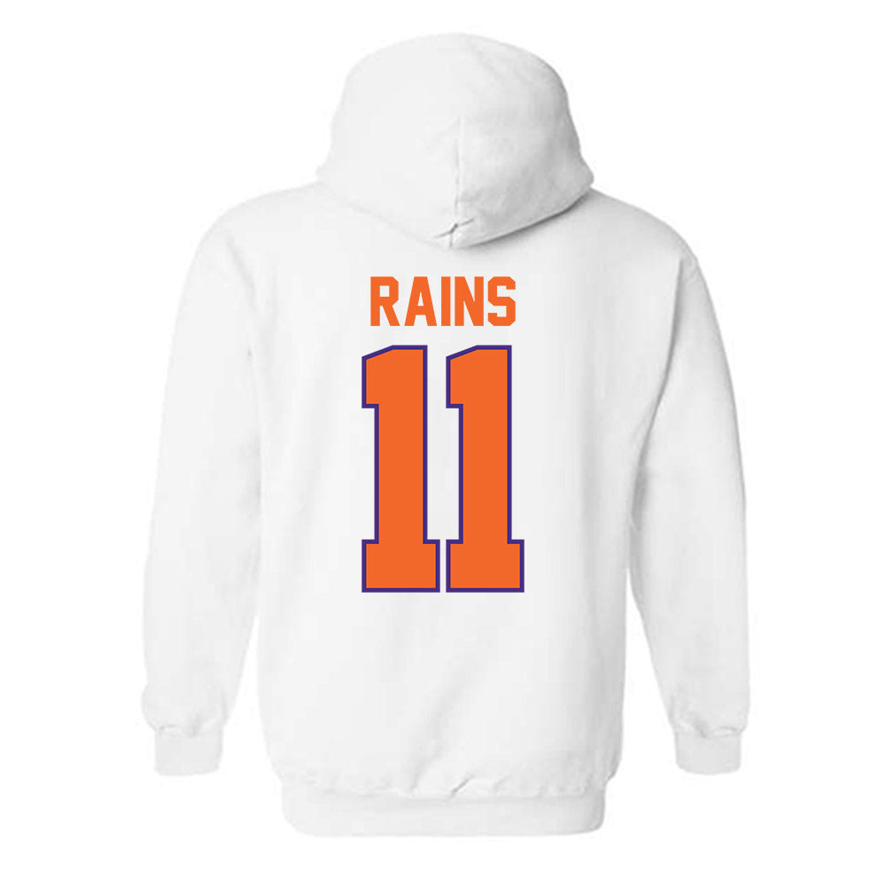 Clemson - NCAA Women's Volleyball : Addisen Rains - Classic Shersey Hooded Sweatshirt-1