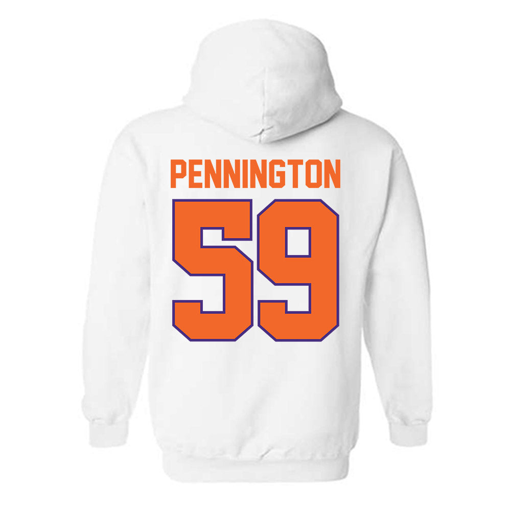 Clemson - NCAA Football : Dietrick Pennington - Classic Shersey Hooded Sweatshirt-1