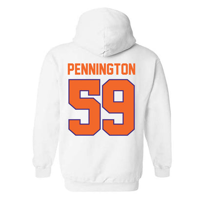 Clemson - NCAA Football : Dietrick Pennington - Classic Shersey Hooded Sweatshirt-1