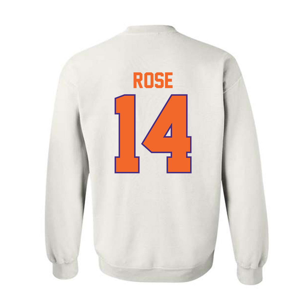 Clemson - NCAA Women's Basketball : Rachael Rose - Classic Shersey Crewneck Sweatshirt-1