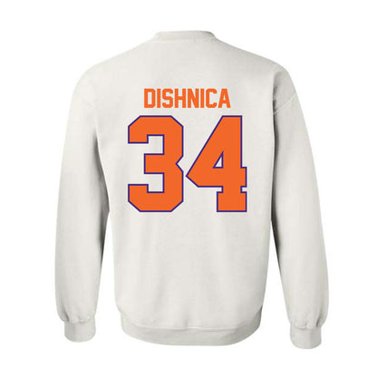 Clemson - NCAA Men's Soccer : Samir Dishnica - Classic Shersey Crewneck Sweatshirt