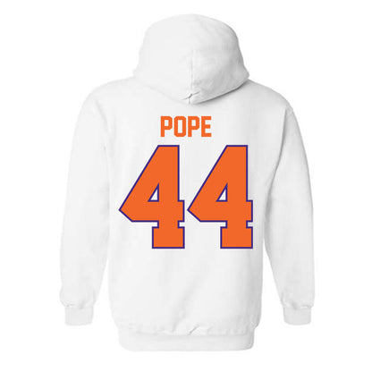 Clemson - NCAA Football : Banks Pope - Classic Shersey Hooded Sweatshirt-1