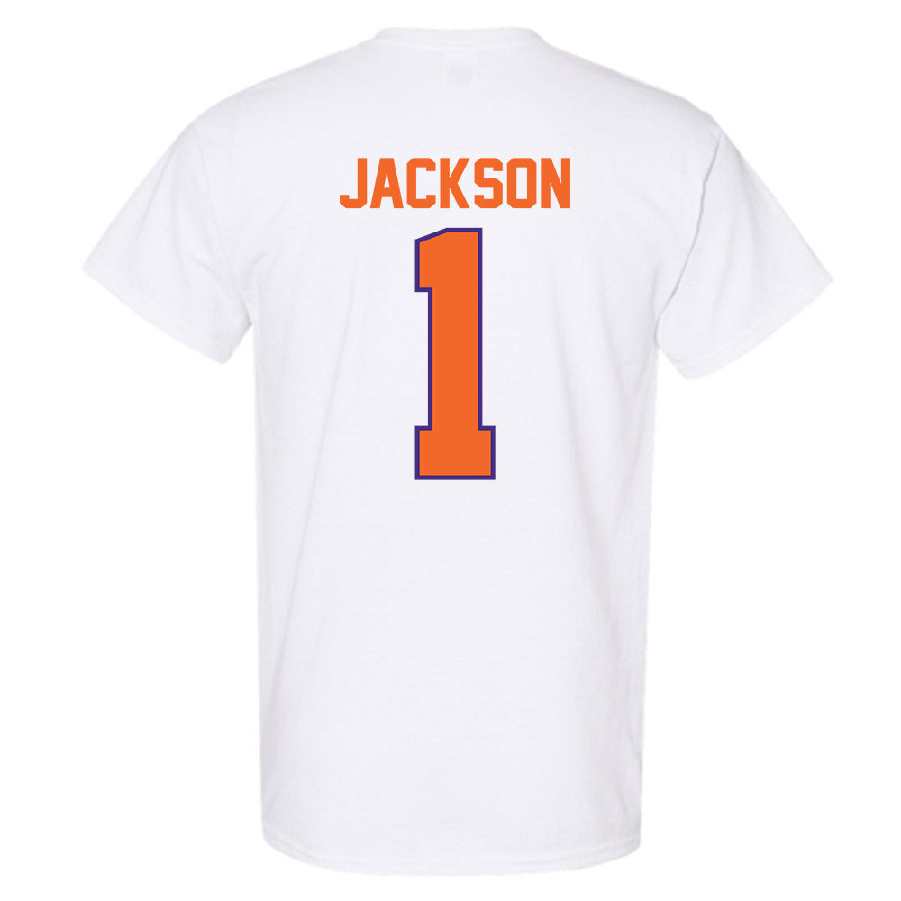 Clemson - NCAA Women's Basketball : Amaia Jackson - Classic Shersey T-Shirt-1