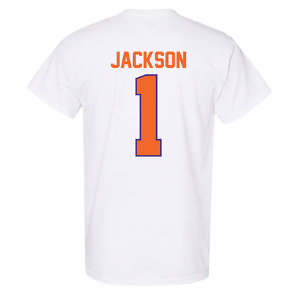 Clemson - NCAA Women's Basketball : Amaia Jackson - Classic Shersey T-Shirt-1