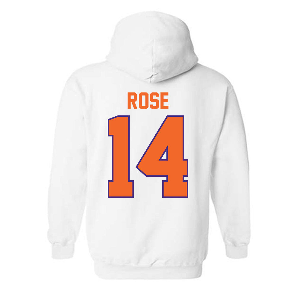 Clemson - NCAA Women's Basketball : Rachael Rose - Classic Shersey Hooded Sweatshirt-1