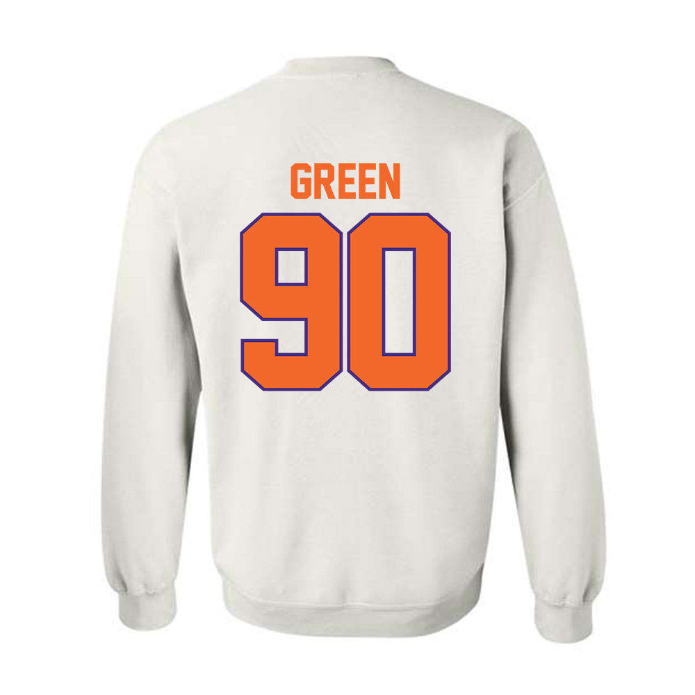 Clemson - NCAA Football : Stephiylan Green - Classic Shersey Crewneck Sweatshirt-1