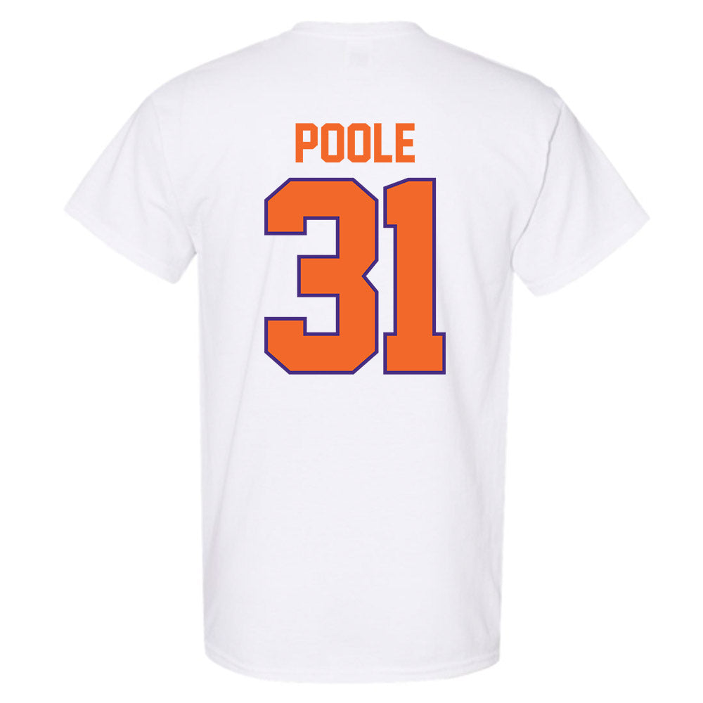 Clemson - NCAA Women's Basketball : Anya Poole - Classic Shersey T-Shirt-1