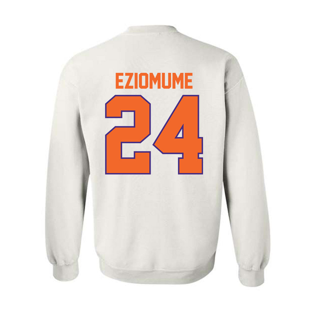 Clemson - NCAA Football : David Eziomume - Classic Shersey Crewneck Sweatshirt-1