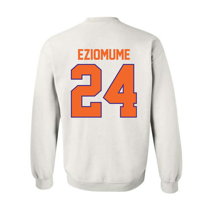 Clemson - NCAA Football : David Eziomume - Classic Shersey Crewneck Sweatshirt-1