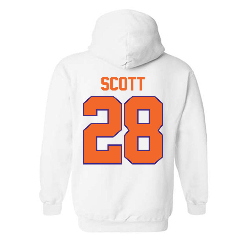 Clemson - NCAA Women's Lacrosse : Teagan Scott - Classic Shersey Hooded Sweatshirt-1