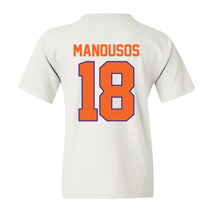 Clemson - NCAA Women's Soccer : Maria Manousos - Classic Shersey Youth T-Shirt-1