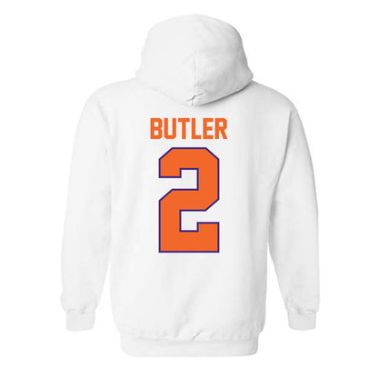 Clemson - NCAA Women's Basketball : Jakerra Butler - Classic Shersey Hooded Sweatshirt-1