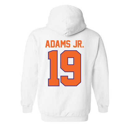 Clemson - NCAA Football : Keith Adams Jr. - Classic Shersey Hooded Sweatshirt-1