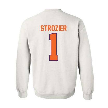 Clemson - NCAA Football : Branden Strozier - Classic Shersey Crewneck Sweatshirt-1