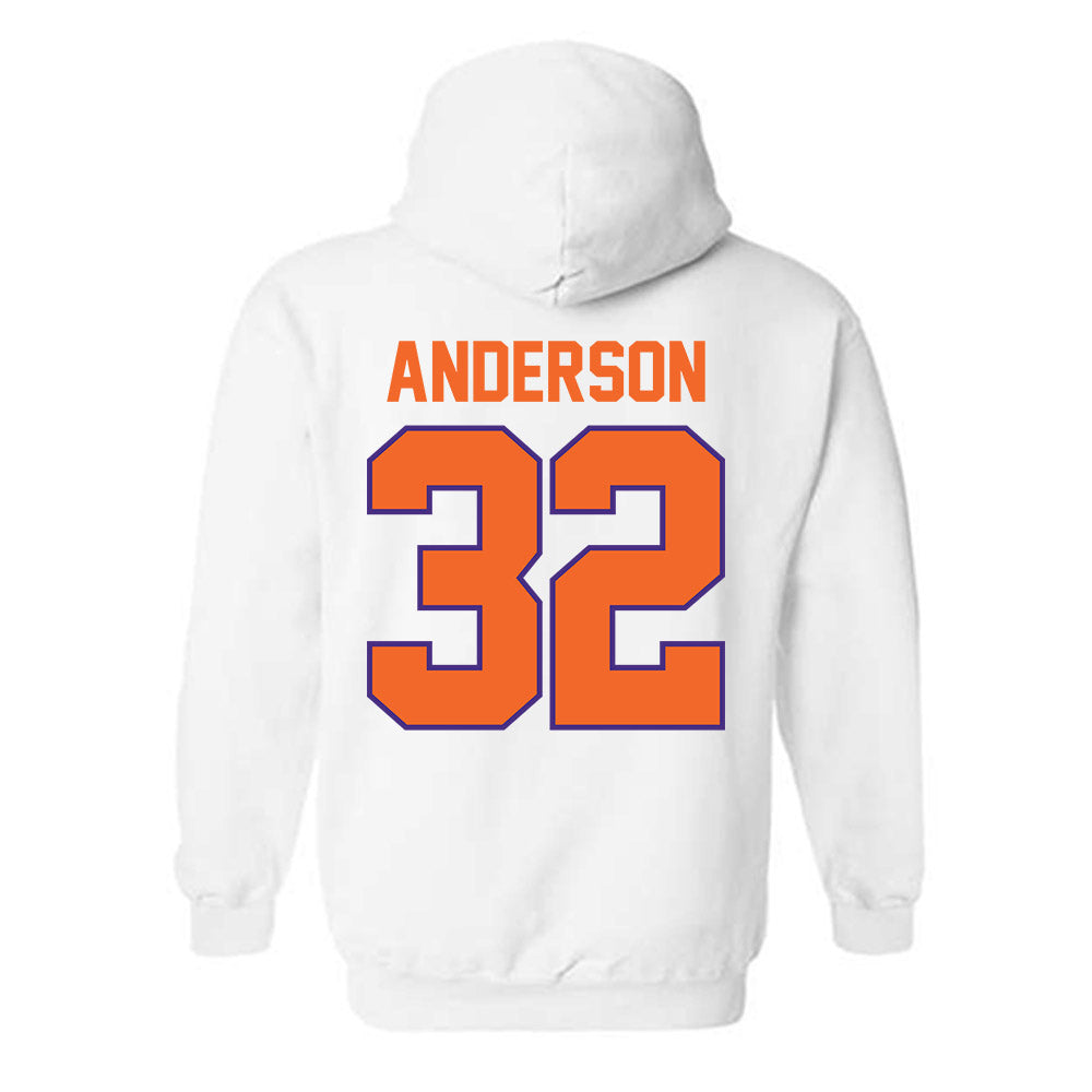 Clemson - NCAA Football : Jamal Anderson - Classic Shersey Hooded Sweatshirt