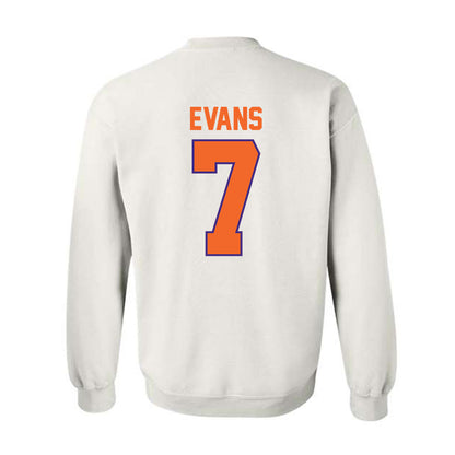 Clemson - NCAA Women's Basketball : Summah Evans - Classic Shersey Crewneck Sweatshirt-1