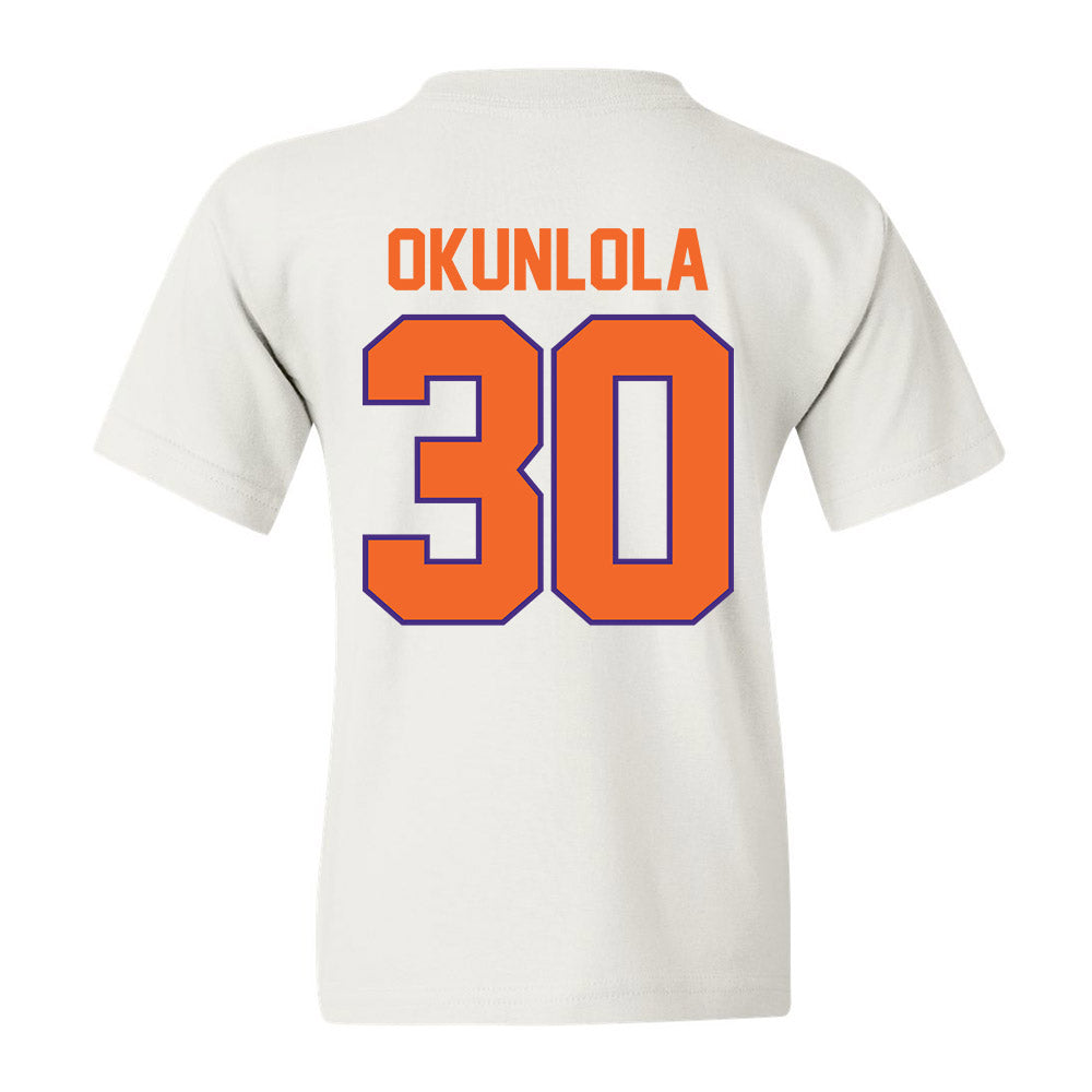 Clemson - NCAA Men's Soccer : Remi Okunlola - Classic Shersey Youth T-Shirt