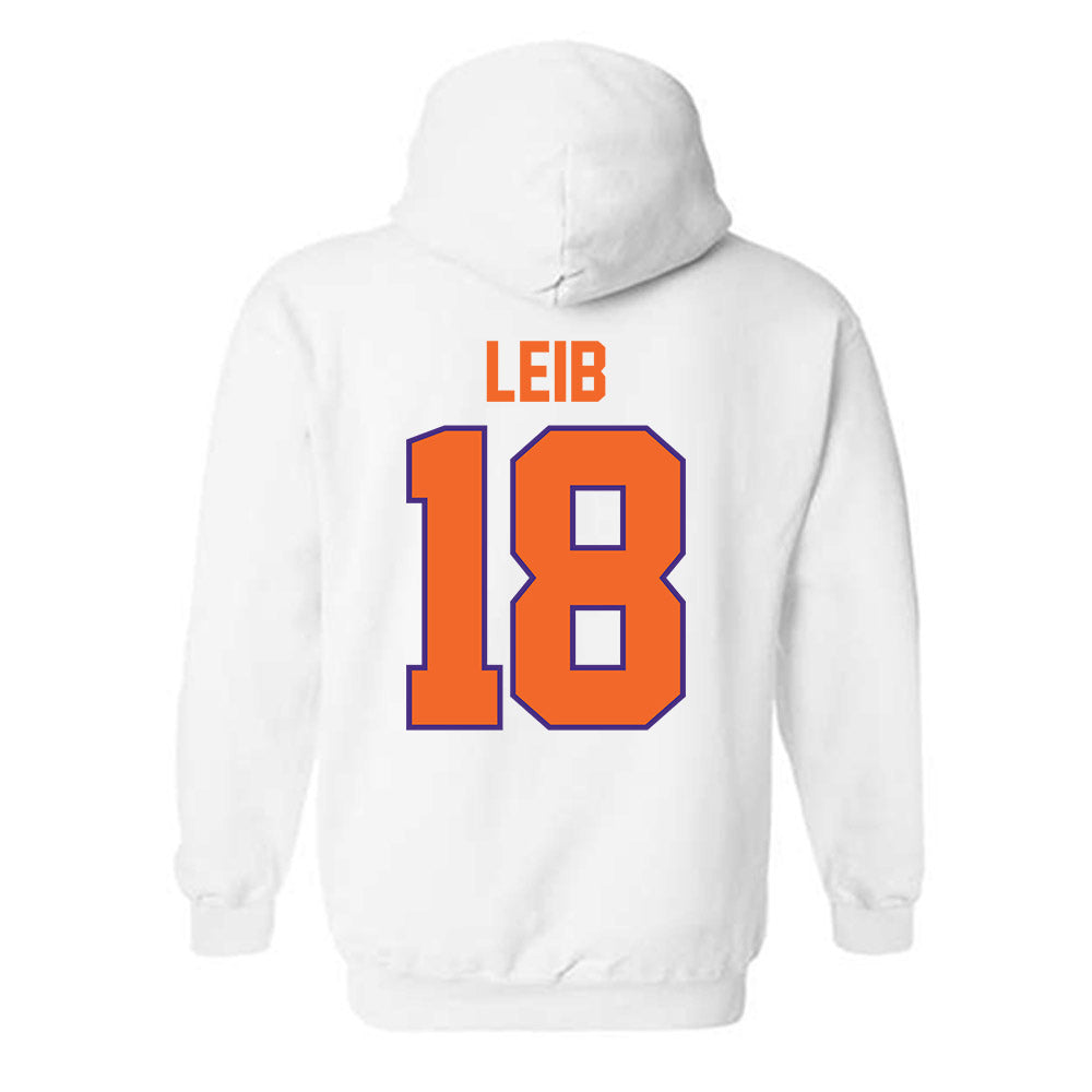 Clemson - NCAA Men's Soccer : Matthias Leib - Classic Shersey Hooded Sweatshirt-1