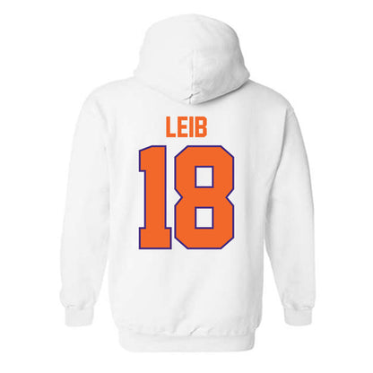 Clemson - NCAA Men's Soccer : Matthias Leib - Classic Shersey Hooded Sweatshirt-1