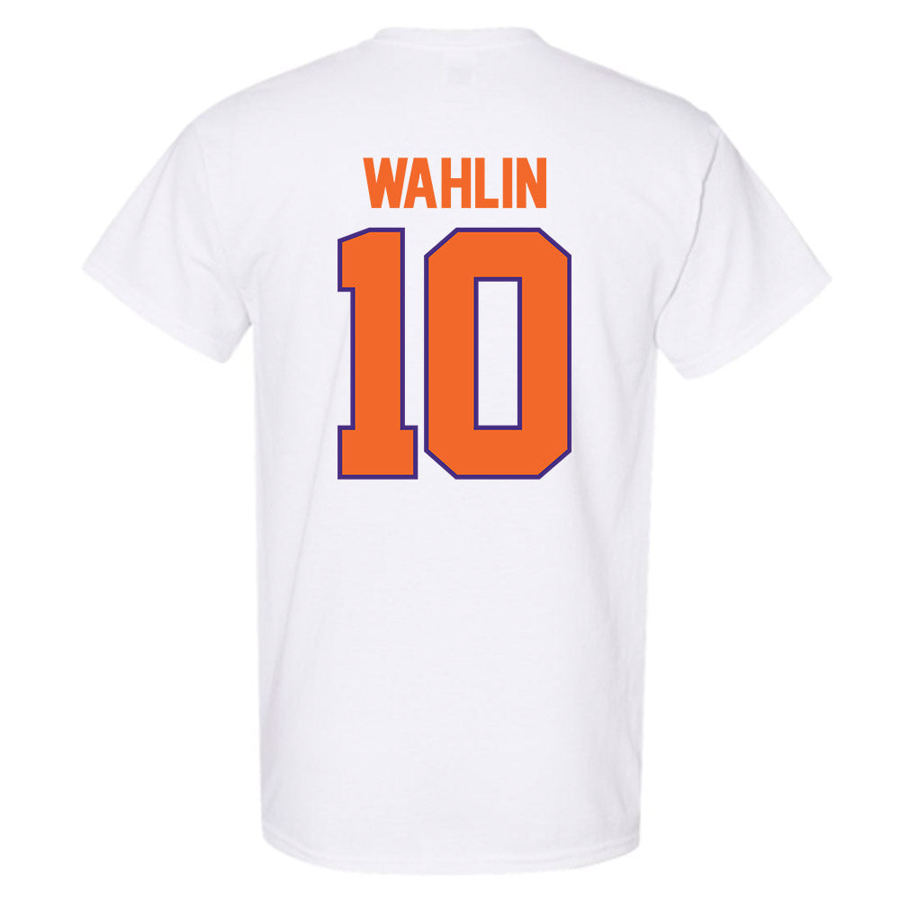 Clemson - NCAA Men's Basketball : Jake Wahlin - Classic Shersey T-Shirt-1
