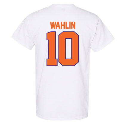 Clemson - NCAA Men's Basketball : Jake Wahlin - Classic Shersey T-Shirt-1