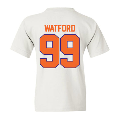 Clemson - NCAA Football : Ari Watford - Classic Shersey Youth T-Shirt-1