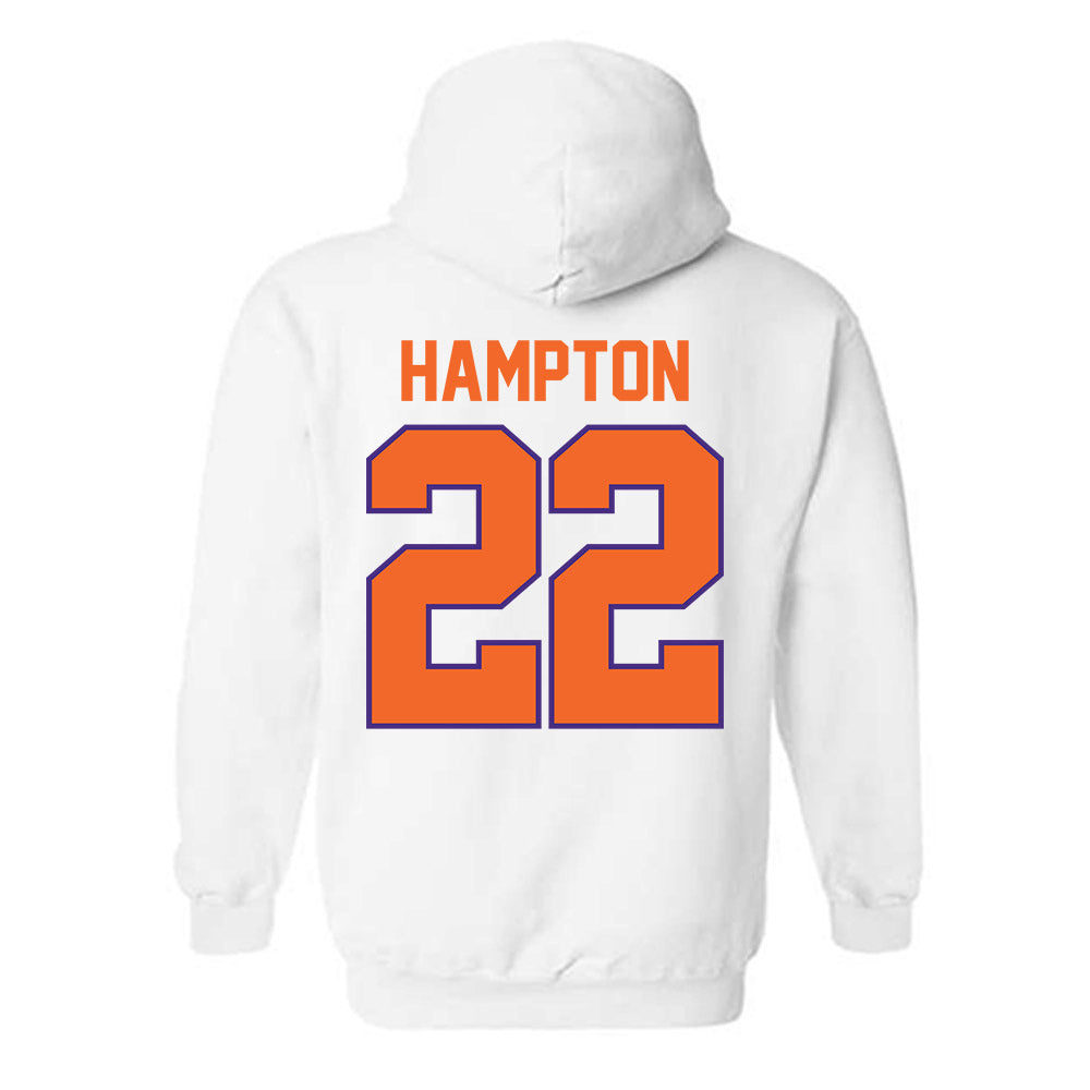 Clemson - NCAA Men's Soccer : Aiden Hampton - Classic Shersey Hooded Sweatshirt