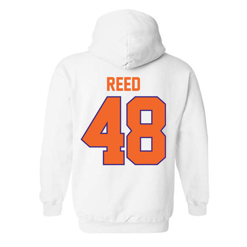 Clemson - NCAA Football : Charlie Reed - Classic Shersey Hooded Sweatshirt-1
